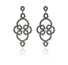 Afbeelding in Gallery-weergave laden, Oorhangers Elegance Noir