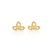 Afbeelding in Gallery-weergave laden, Oorstekers Fleur de Lis Verguld