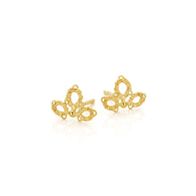 Afbeelding in Gallery-weergave laden, Oorstekers Fleur de Lis Verguld