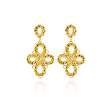 Afbeelding in Gallery-weergave laden, Oorhangers Cherie Gold-plated