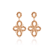 Afbeelding in Gallery-weergave laden, Oorhangers Cherie Rose Gold-Plated